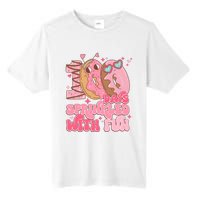 100 Days Sprinkled With Fun Donuts Tall Fusion ChromaSoft Performance T-Shirt