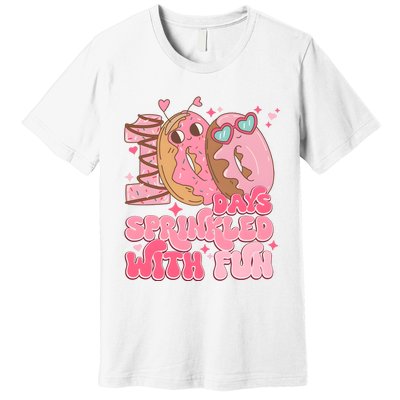 100 Days Sprinkled With Fun Donuts Premium T-Shirt