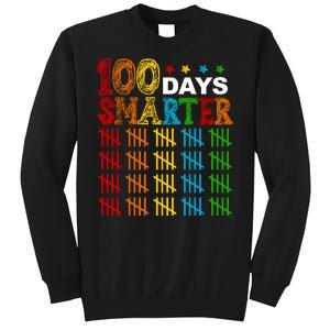 100 Days Smarter Cute Funny 100th Day Of School Sweatshirt