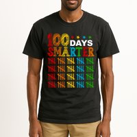 100 Days Smarter Cute Funny 100th Day Of School Tall T-Shirt
