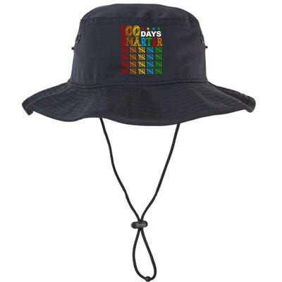 100 Days Smarter Cute Funny 100th Day Of School Legacy Cool Fit Booney Bucket Hat