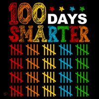 100 Days Smarter Cute Funny 100th Day Of School Pom Pom 12in Knit Beanie
