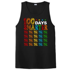 100 Days Smarter Cute Funny 100th Day Of School PosiCharge Competitor Tank