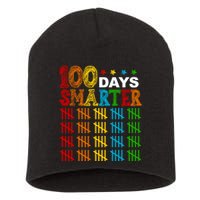 100 Days Smarter Cute Funny 100th Day Of School Short Acrylic Beanie