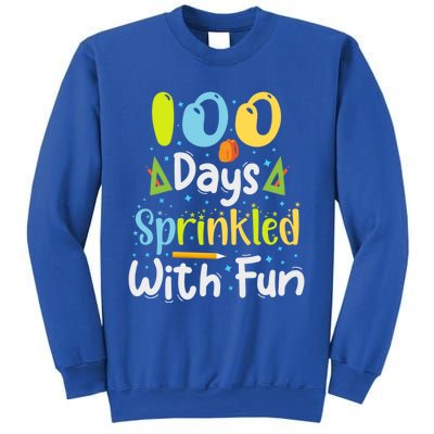 100 Days Sprinkled With Fun Funny 100 Days Of School Gift Sweatshirt