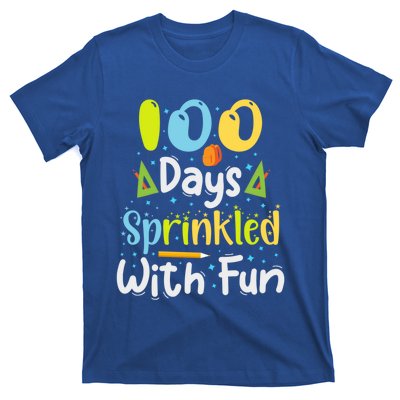 100 Days Sprinkled With Fun Funny 100 Days Of School Gift T-Shirt