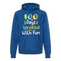 100 Days Sprinkled With Fun Funny 100 Days Of School Gift Premium Hoodie