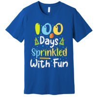 100 Days Sprinkled With Fun Funny 100 Days Of School Gift Premium T-Shirt