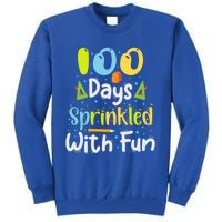 100 Days Sprinkled With Fun Funny 100 Days Of School Gift Tall Sweatshirt