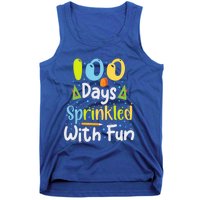 100 Days Sprinkled With Fun Funny 100 Days Of School Gift Tank Top