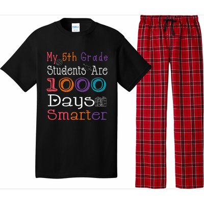 100 Days School My 5th Grade Students Are 1000 Days Smarter Pajama Set