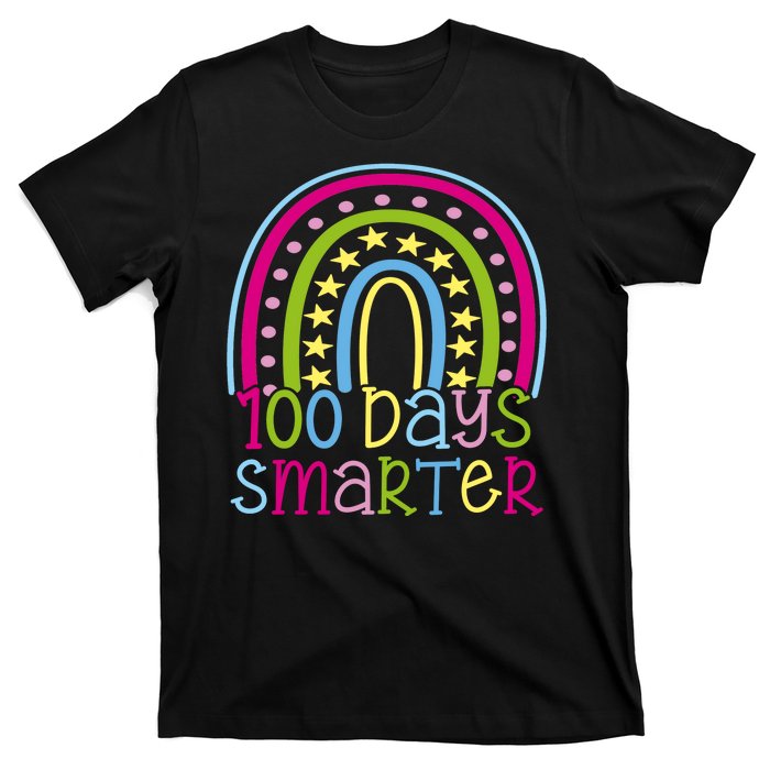 100 Days Smarter Cute Colorful Rainbow T-Shirt