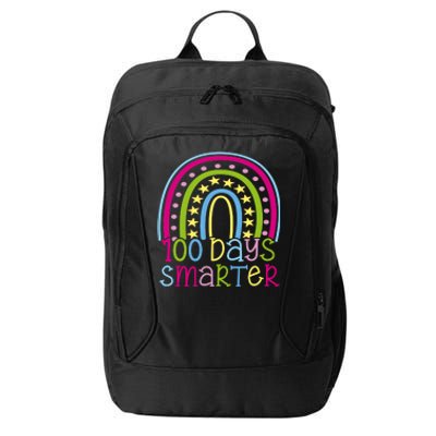 100 Days Smarter Cute Colorful Rainbow City Backpack