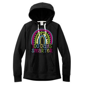 100 Days Smarter Cute Colorful Rainbow Women's Fleece Hoodie