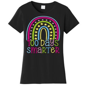 100 Days Smarter Cute Colorful Rainbow Women's T-Shirt