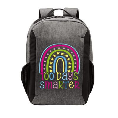 100 Days Smarter Cute Colorful Rainbow Vector Backpack