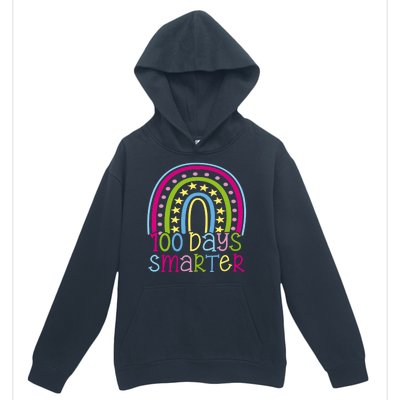 100 Days Smarter Cute Colorful Rainbow Urban Pullover Hoodie