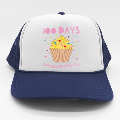 100 Days Sprinkled With Fun Funny Food Fruit Lover Tee Cool Gift Trucker Hat