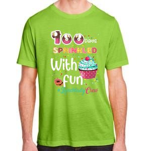 100 Days Sprinkled With Fun Lunchlady Crew Day Of School Meaningful Gift Adult ChromaSoft Performance T-Shirt