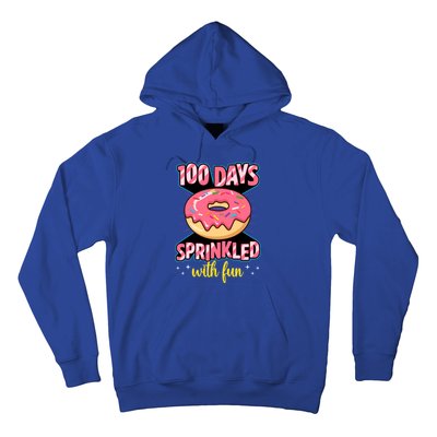 100 Days Sprinkled With Fun School Sprinkled Donut Lover Gift Hoodie