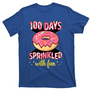 100 Days Sprinkled With Fun School Sprinkled Donut Lover Gift T-Shirt