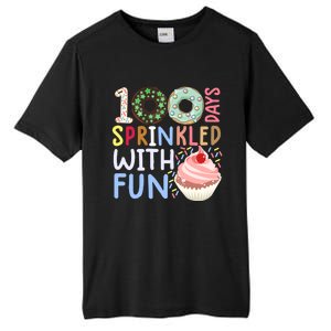 100 Days Sprinkled With Fun Gift Cupcake 100 Days Of School Gift Tall Fusion ChromaSoft Performance T-Shirt