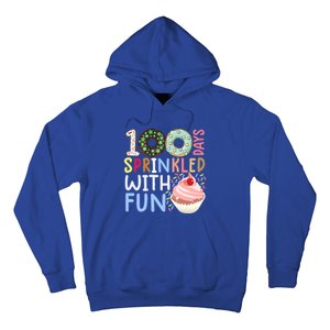 100 Days Sprinkled With Fun Gift Cupcake 100 Days Of School Gift Hoodie