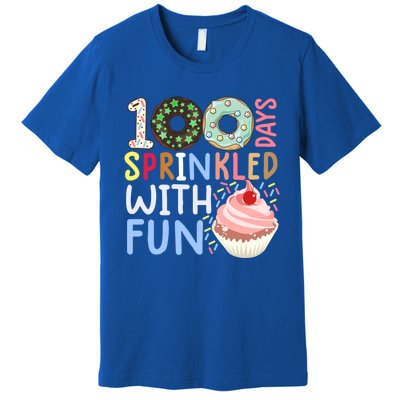 100 Days Sprinkled With Fun Gift Cupcake 100 Days Of School Gift Premium T-Shirt