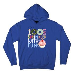 100 Days Sprinkled With Fun Gift Cupcake 100 Days Of School Gift Tall Hoodie