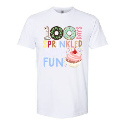 100 Days Sprinkled With Fun Gift Cupcake 100 Days Of School Gift Softstyle CVC T-Shirt