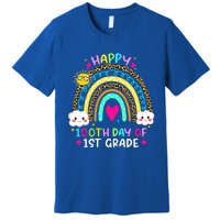 100 Days Smarter First Grade 100th Day Of School 1st Grade Gift Premium T-Shirt