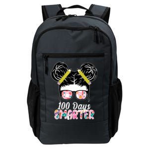 100 Days Smarter Student Hair Bun Daily Commute Backpack