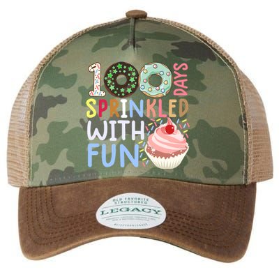 100 Days Sprinkled With Fun Meaningful Gift Cupcake 100 Days Of School Gift Legacy Tie Dye Trucker Hat