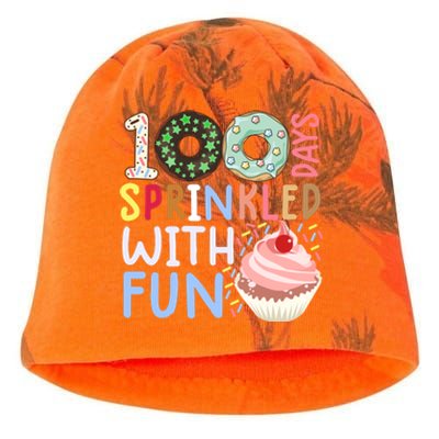 100 Days Sprinkled With Fun Meaningful Gift Cupcake 100 Days Of School Gift Kati - Camo Knit Beanie