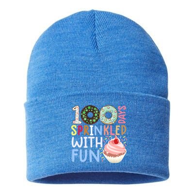 100 Days Sprinkled With Fun Meaningful Gift Cupcake 100 Days Of School Gift Sustainable Knit Beanie