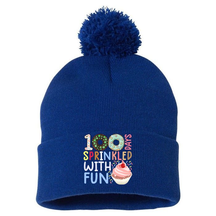 100 Days Sprinkled With Fun Meaningful Gift Cupcake 100 Days Of School Gift Pom Pom 12in Knit Beanie