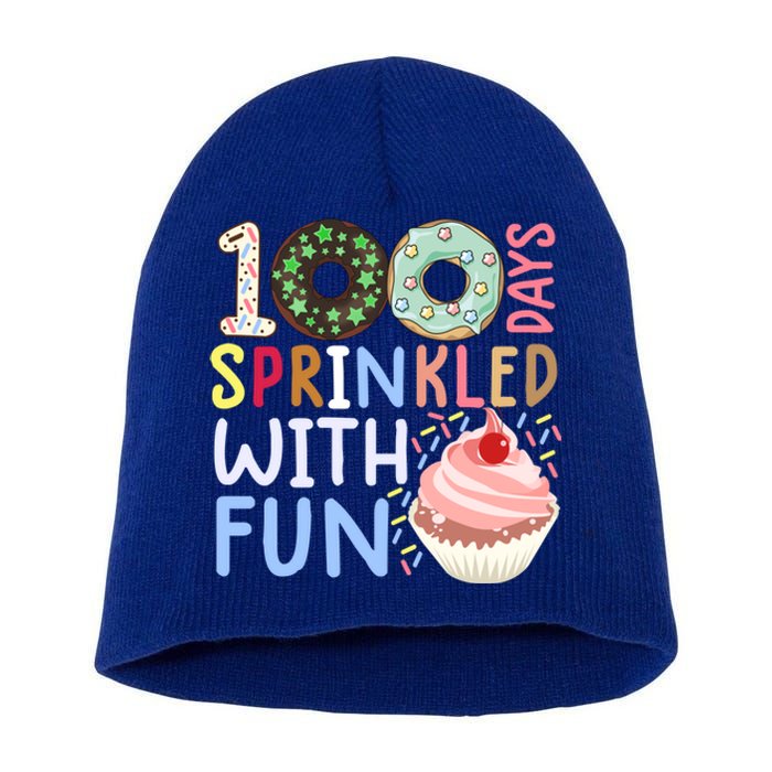 100 Days Sprinkled With Fun Meaningful Gift Cupcake 100 Days Of School Gift Short Acrylic Beanie