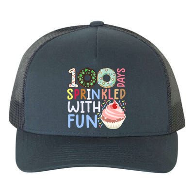 100 Days Sprinkled With Fun Meaningful Gift Cupcake 100 Days Of School Gift Yupoong Adult 5-Panel Trucker Hat