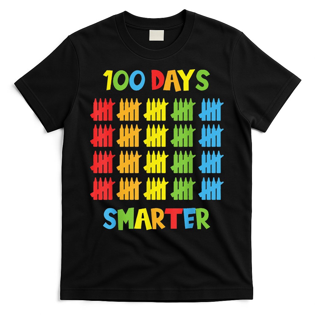 100 Days Smarter Teachers Child 100th Day of School T-Shirt