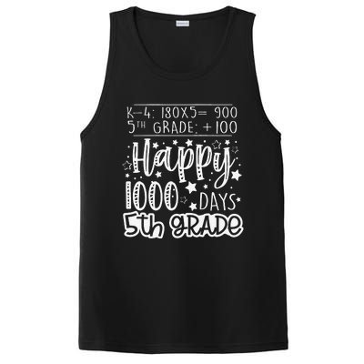 1000 Days Smarter Fifth Grade Teacher 100th Day Of School PosiCharge Competitor Tank