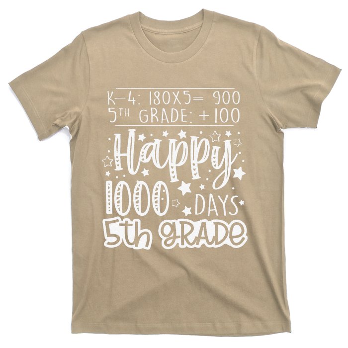 1000 Days Smarter Fifth Grade Teacher 100th Day Of School T-Shirt