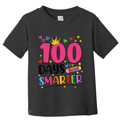 100 Days Smarter 100th Days Of School Gift Toddler T-Shirt