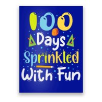 100 Days Sprinkled With Fun 100 Days Of School Gift Poster