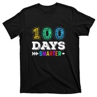 100 Days Smarter Teacher Or Student 100th Day Of School T-Shirt