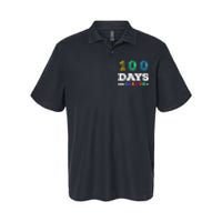 100 Days Smarter Teacher Or Student 100th Day Of School Softstyle Adult Sport Polo