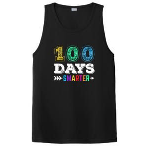 100 Days Smarter Teacher Or Student 100th Day Of School PosiCharge Competitor Tank