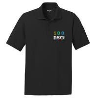 100 Days Smarter Teacher Or Student 100th Day Of School PosiCharge RacerMesh Polo