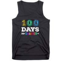 100 Days Smarter Teacher Or Student 100th Day Of School Tank Top