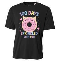 100 Days Sprinkled With Fun Donut School Cooling Performance Crew T-Shirt