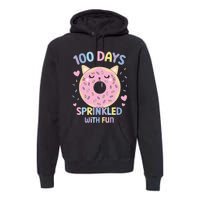 100 Days Sprinkled With Fun Donut School Premium Hoodie